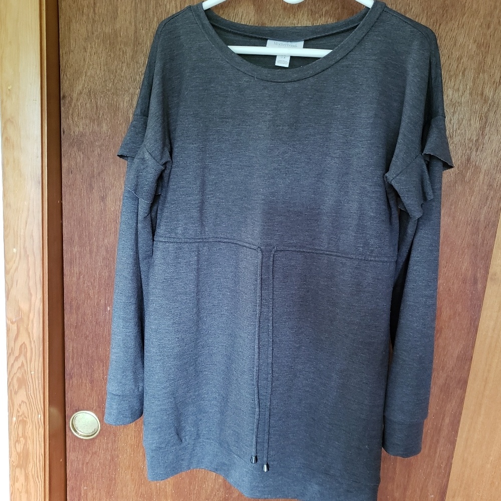 Motherhood Maternity Cotton Long Sleeve Top